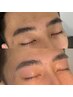 【メンズ限定】モテ眉メンズアイブロウ/井原初！Wax施術！初回￥4400
