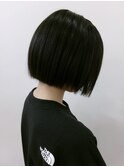 黒髪ボブ