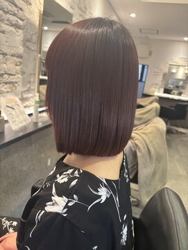 スノッブ HAIR SNOB ワンレングスボブ