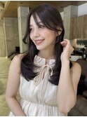 くびれヘア/透明感カラー/20代/30代/40代/表参道【大本】