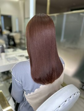 コア銀座メゾン(COA GINZA Maison) 髪質改善レイヤーカット前髪カット顔周りレイヤー暗めカラー銀座