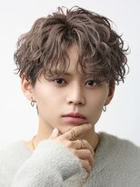 オーシャントーキョー 渋谷(OCEAN TOKYO) 波巻きパーマシャドウパーマセンターパート