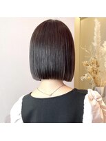 ロンドヴァリー 渋谷店(Lond vallee) ☆ミニボブレイヤー/シャギー/ダークブラウン/髪質改善/渋谷