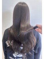 アース 酒田店(HAIR&MAKE EARTH)&nbsp;ブリーチ無し！透明感のブルーグレー！