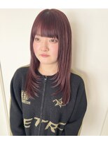 ウヌ(unu)&nbsp;トレンドカットと暖色カラー