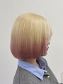 ナナ(NANA) 髪ベースに合わして、丁寧に調合し柔らかいカラーで仕上げます。