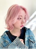 大人可愛いひし形ハンサムショートボブ前下がり