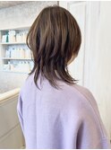 福山市Caaryウルフカットレイヤーウルフ似合わせ20代30代40代
