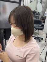 シーバイスリー 綱島(C×3)&nbsp;ブリーチなしWカラーで作るグレージュカラー