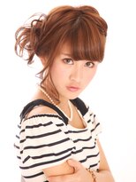 と和×美髪クリニック 巣鴨店&nbsp;かわいい編み込み　アップスタイル×ルーズアップ風　巣鴨店