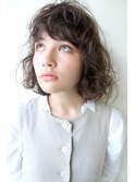 pearl beige×springy perm