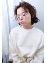 ネオリーブ チロル 横浜西口店(Neolive CiroL.) ゆるふわパーマでかきあげ前髪スタイル