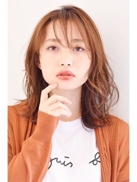 ジョエミバイアンアミ(joemi by Un ami) 【joemi 新宿】大人かわいい無造作カールふわミディ 近江