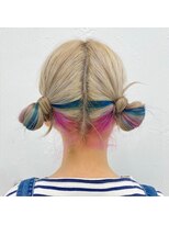 クク(QUQU)&nbsp;ホワイトベージュミックスカラー