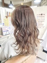 ハナビ(hanabi) 髪質改善　グラデーションハイライトバレイヤージュ