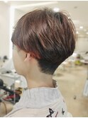 刈り上げアクセサリーカラーショート【RENJISHI 松岡】