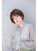 ナチュラルショートボブ
