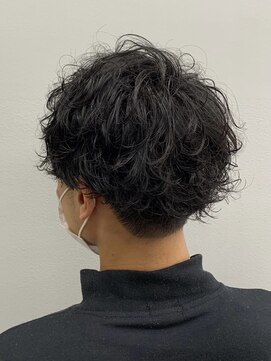 クイーン バイ ノイズ 西院(QUEEN by noism) ニュアンスパーマ ミディアムパーマ