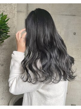 アクアオモテサンドウ(ACQUA omotesando) ダークグレージュ/ブルージュ/韓国風/透明感カラー/暗髪/地毛風