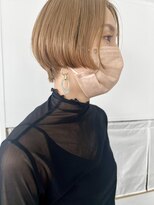 ワク(WAKU)&nbsp;mihostyleNO.36オリーブベージュ　デザインカラー　ウェットヘア