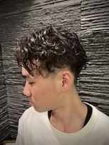 ヒロギンザ 新橋銀座口店(HIRO GINZA) センターパーマスタイル