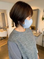 クマ(kuma.)&nbsp;横顔も素敵に♪ショートボブ♪