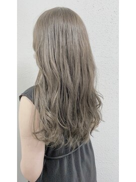 ジェナ(Jena) ブリーチ無し 透け感グレージュ