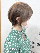 モリオ フロム ロンドン サッポロファクトリー店(morio FROM LONDON)&nbsp;【morio】札幌ショート　大人かわいいくびれ耳掛けショート