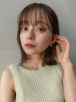 ドットハリス(.Hallis)&nbsp;大人かわいい/小顔/ミディアムレイヤー/髪質改善/20代30代40代