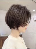 上品な大人女性のためのショートボブ
