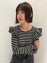 ガリカ(Gallica kinshicho)&nbsp;【竹之内蔵人】大人かわいいぷつっとボブ/外ハネボブ/小顔ライン