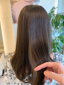 ヘアーアンドメイク ブリリアント(hair&make BRILLIANT) オリーブベージュ 20代ヘア 30代ヘア 40代ヘア 50代ヘア