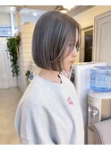 大人グレージュボブ♪
