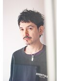 ラフでかっこいい大人のウルフカット