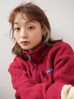 アミリ 代官山(AmiLi)&nbsp;デザインカラー/オリーブベージュ/ウエットヘア【代官山】