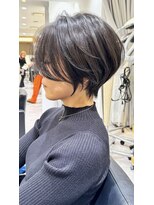 40代/50代/絶壁解消・前下がり・ショートボブ【浅野】