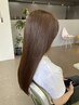 前髪ストレートパーマ＋カット ￥7900