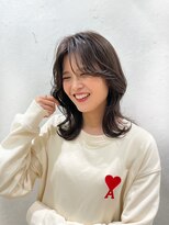 ロンドプランタン 恵比寿(Lond Printemps)&nbsp;流れる前髪もフェイスレイヤーで◎グレージュカラー