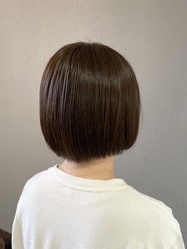ココカラヘアー ニコ(cococara hair nico) ミニボブ/ベージュ/ショートボブ