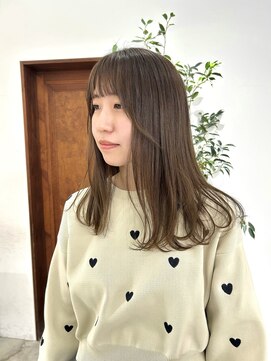 オーリーエトワ 御器所(oorry.etwa) 艶髪、柔らかオリーブベージュ20代