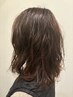 fika似合わカット+パーマカラー艶々サプリトリートメント