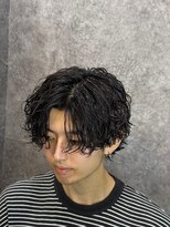 ライズトーキョー 土浦店(RISE TOKYO)&nbsp;波巻きパーマ/センターパート/波巻きスパイラル