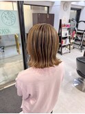 アンブレラカラー ベージュ