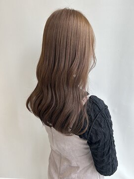 カノイ(KANOI) 【 color 】ブリーチなし柔らかベージュカラー