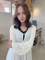 ヴィンスジオ 岐阜駅南(vince gio) オリーブベージュ/韓国くびれヘア