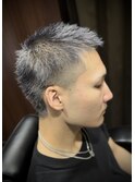 ダブルカラー×マレット
