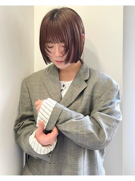 エンドリンク(endlink) ミニウルフマッシュウルフシースルーマッシュチェリーブラウン