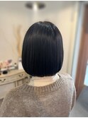 圧倒的ツヤ感×美ストレートボブ