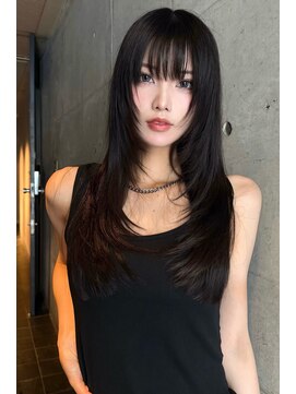 ランズ(LANDS) レイヤーカット 【韓国ヘア 大阪 梅田】