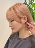 小顔可愛いレイヤーカット×アッシュカラー10代20代30代